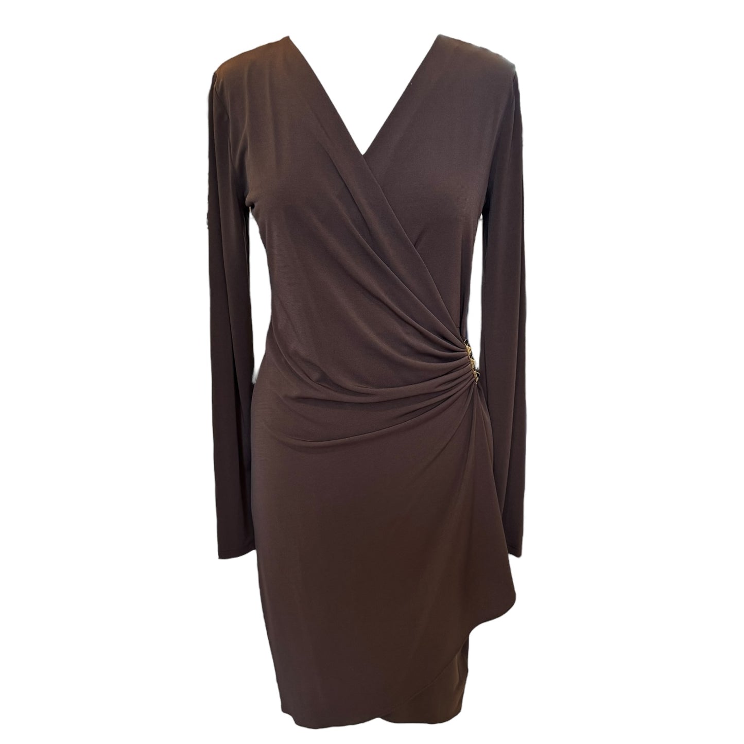 Michael Kors Brown Wrap Dress - 10