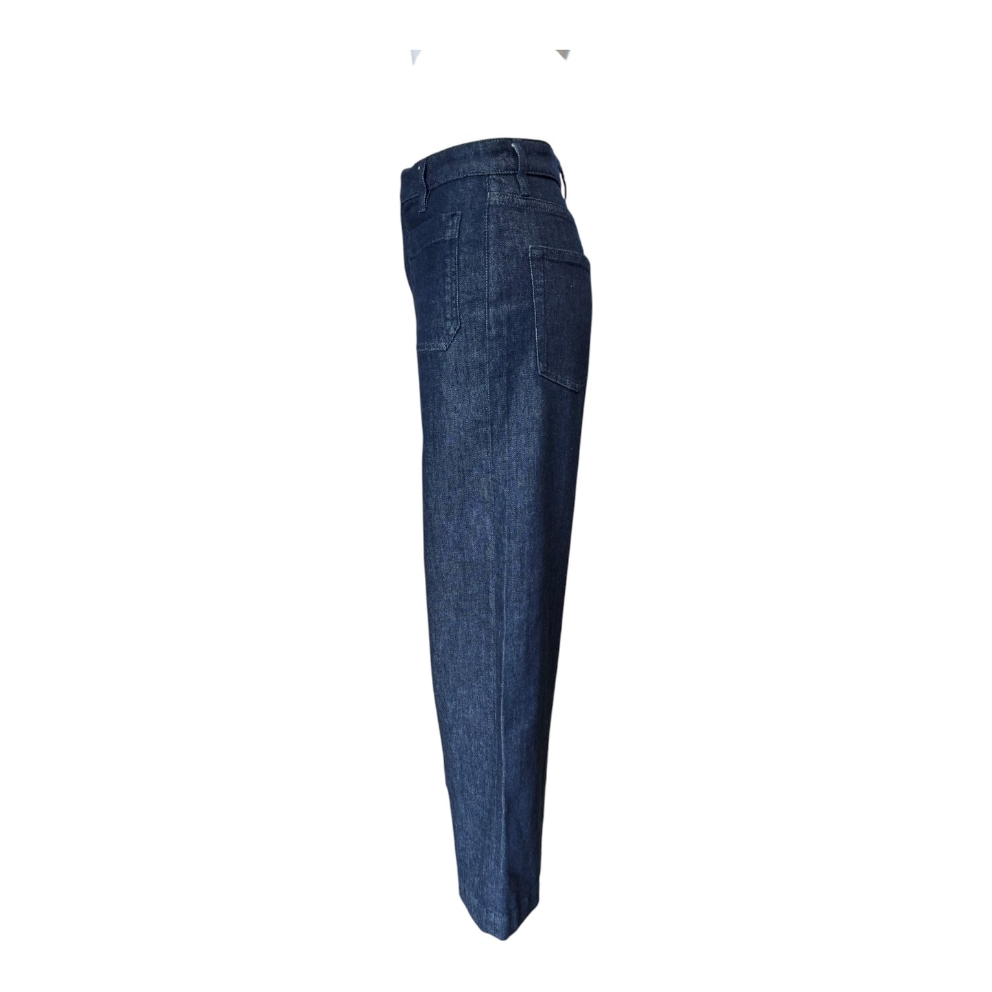 Jigsaw Blue Rhea Patch Pocket Jeans - 10