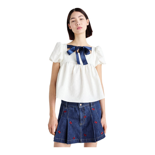 Sister Jane Seaboard Bow Blouse - 10/12
