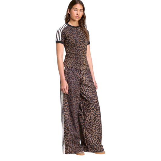 Adidas Firebird Leopard Print Track Bottoms - 8