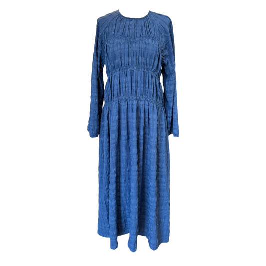 Lovechild Blue Ruched Dress - 10/12