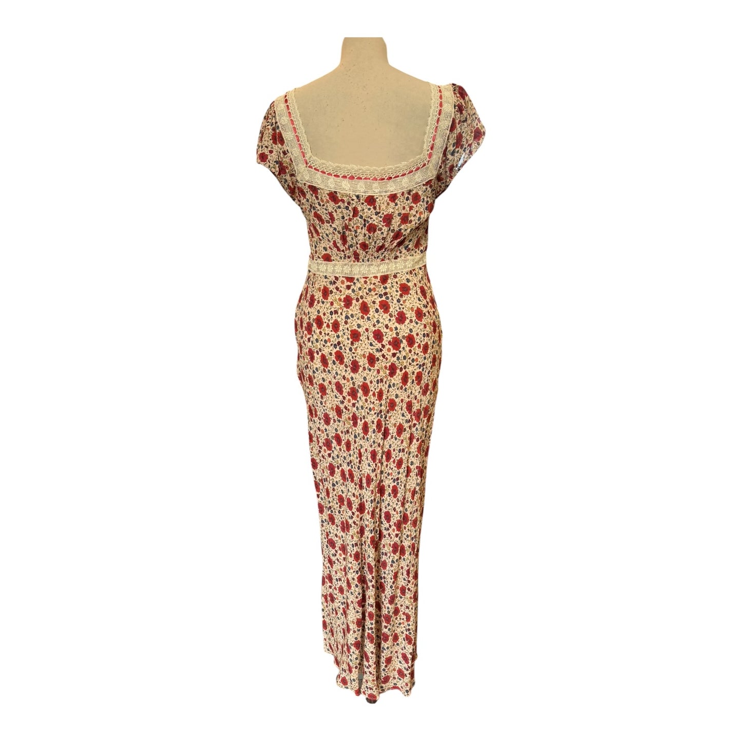 Rixo Maeva Floral-Print Crepe De Chine Maxi Dress - 8/10