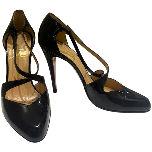 Louboutin Black Patent Heels