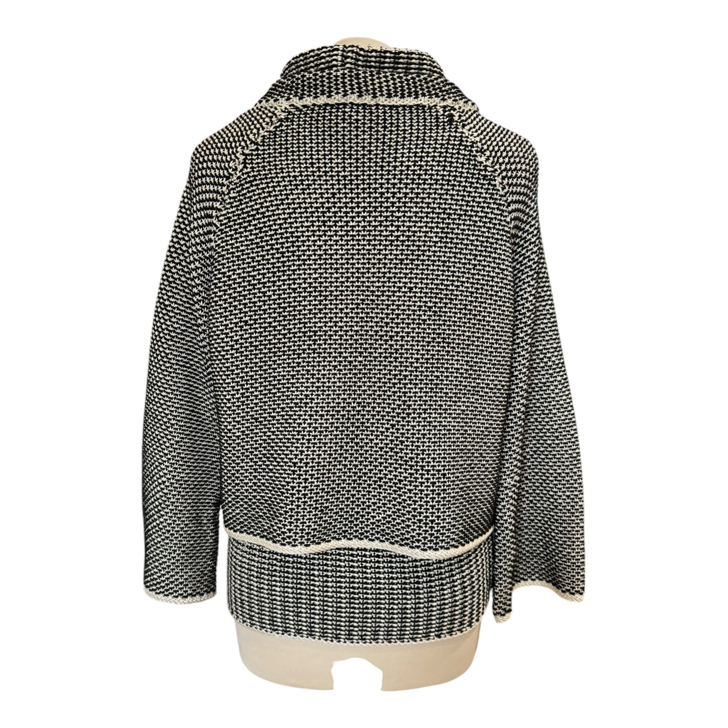 Max Mara Black and Cream Two Piece - 12/14