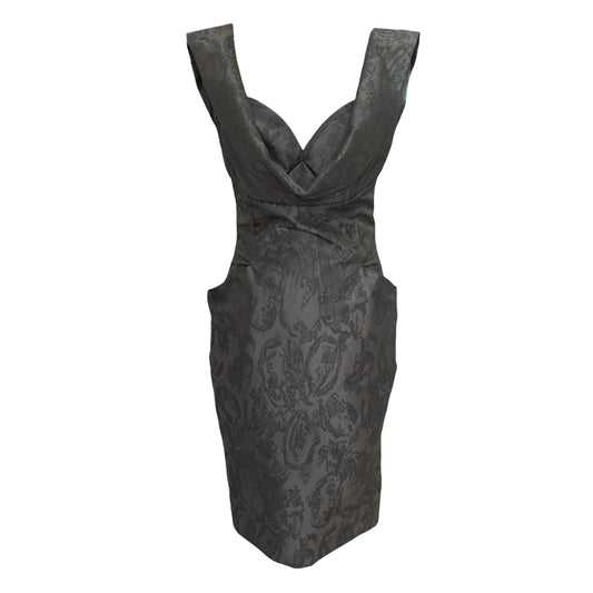 Vivienne Westwood Black Jacquard Dress - 10