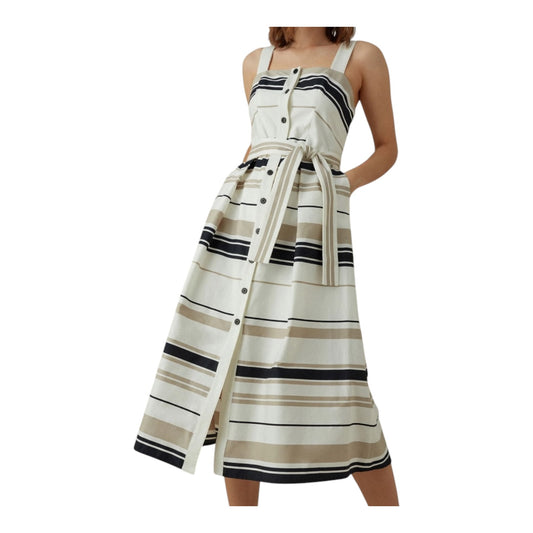 Karen Millen Striped Day Dress - 8 - NEW