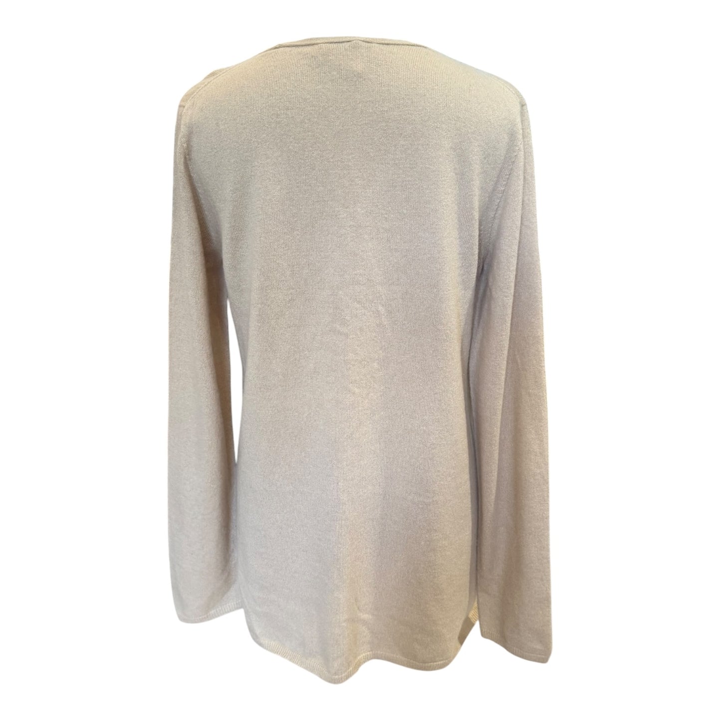 'S Max Mara Beige V Neck Sweater - 12
