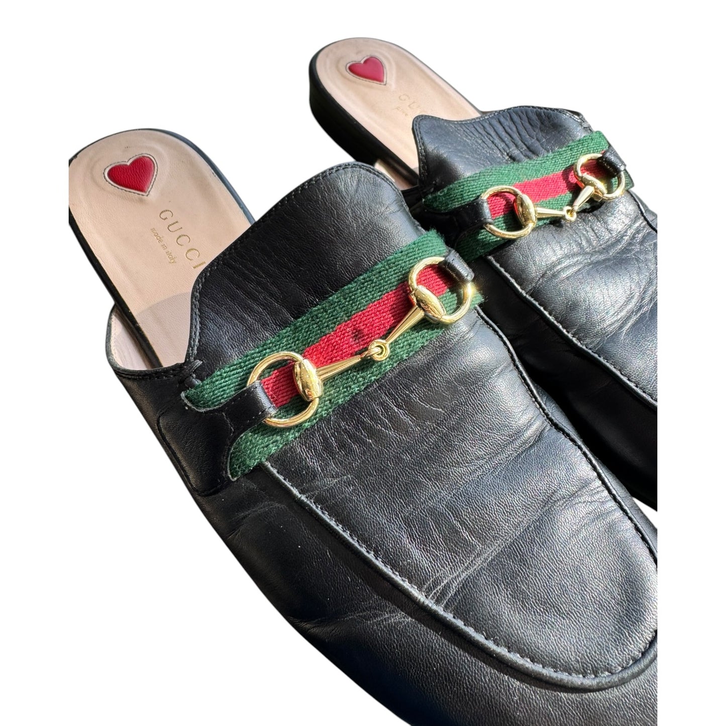 Gucci Princetown Horsebit Loafers - 40.5 / 7.5