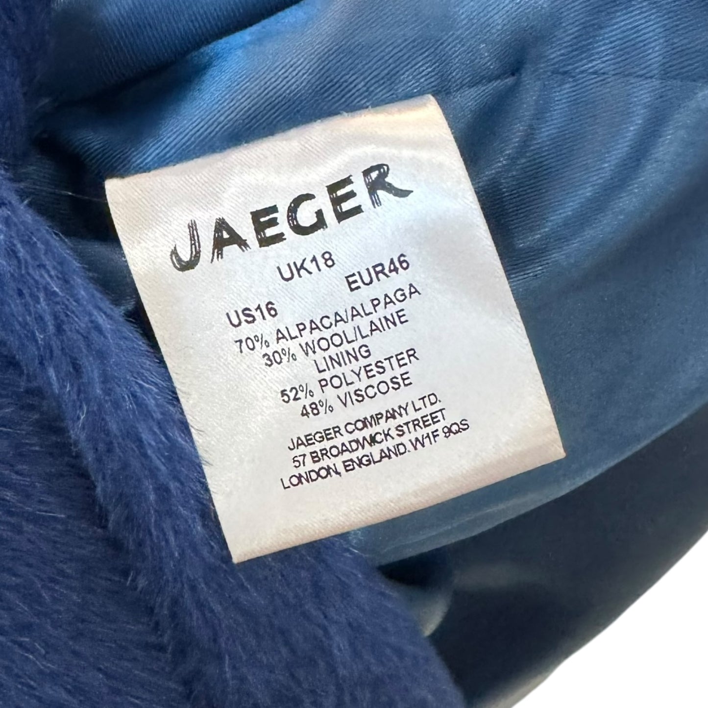 Jaeger Teal Coat - 18