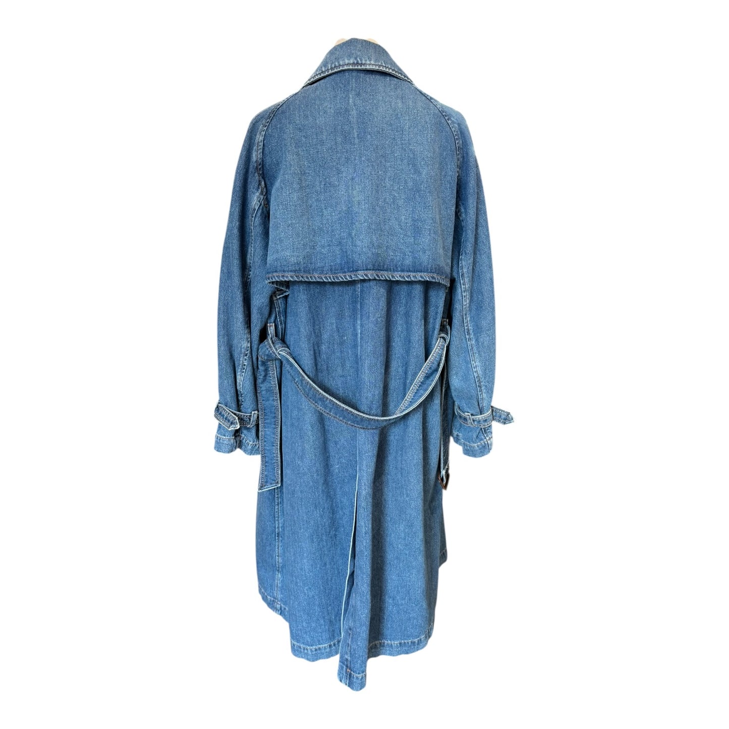 Max Mara Denim Trench Coat - 10