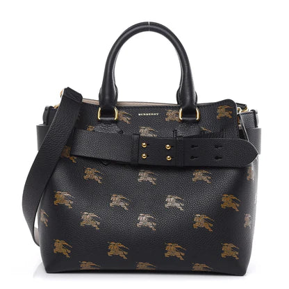 Burberry The Medium Equestrian Knight Leather Belt Bag