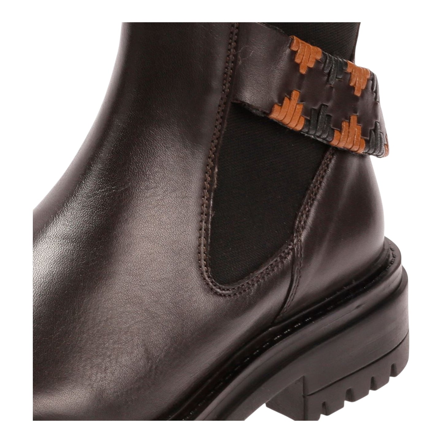 Osprey London Guildford Chelsea Leather Chocolate Boots - 39/6 - NEW