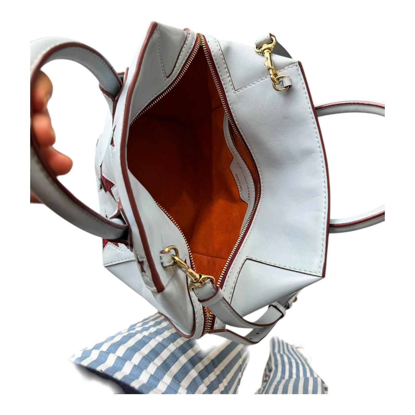 Stella McCartney Blue and Red Cavendish Bag