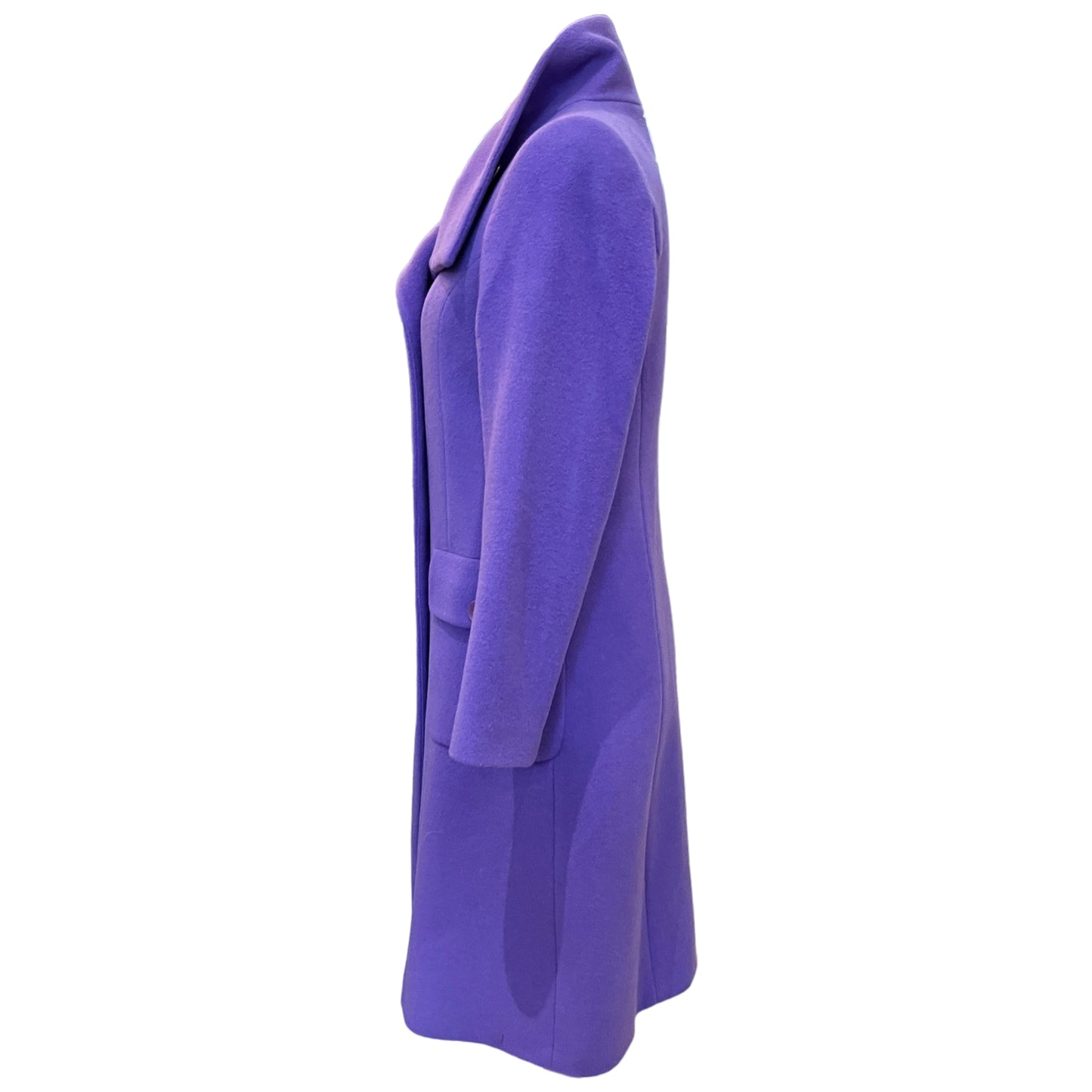 Paul Costelloe Purple Wool Coat