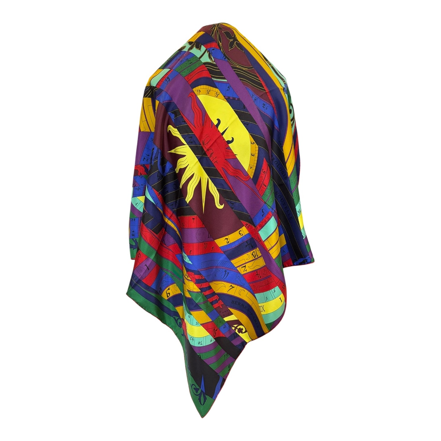 Hermes Astrologie Nouvelle Silk Scarf