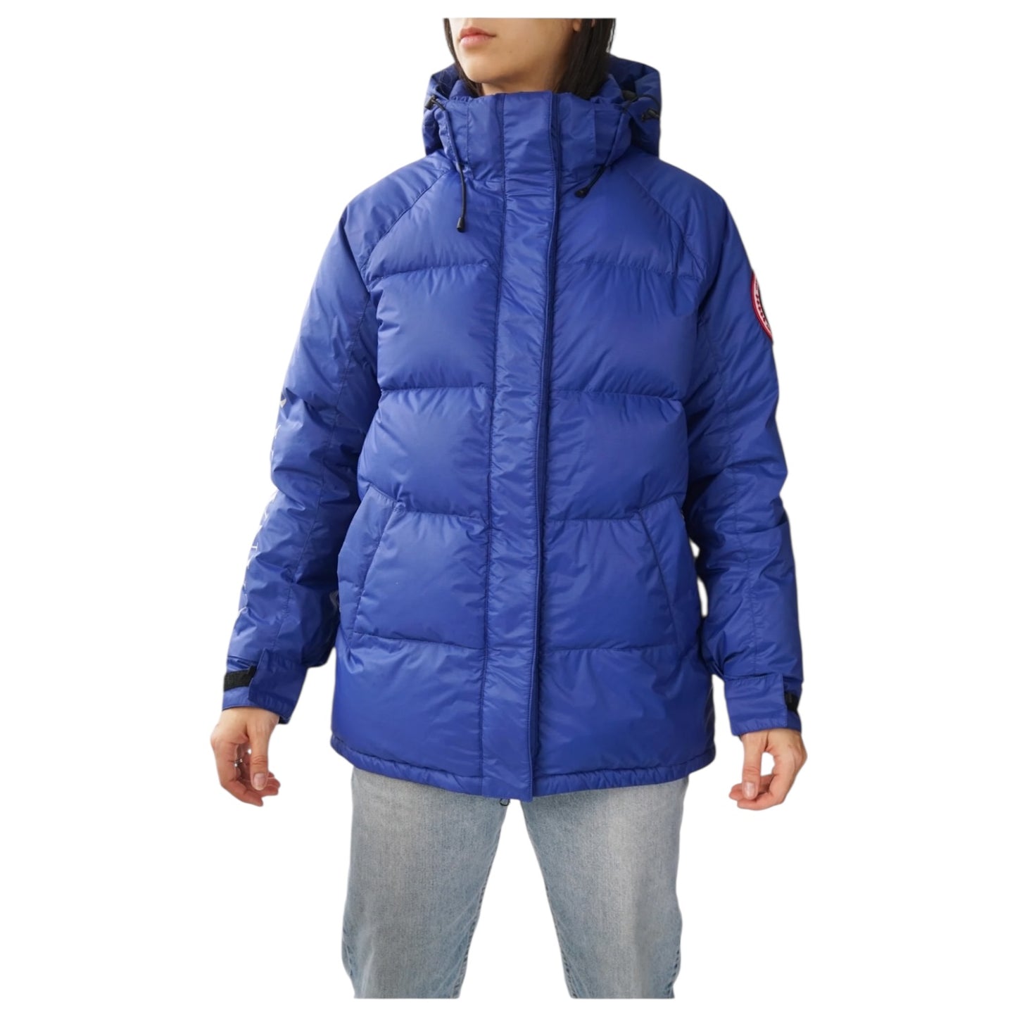 Canada Goose Blue Approach Down Puffer Jacket - 10/12
