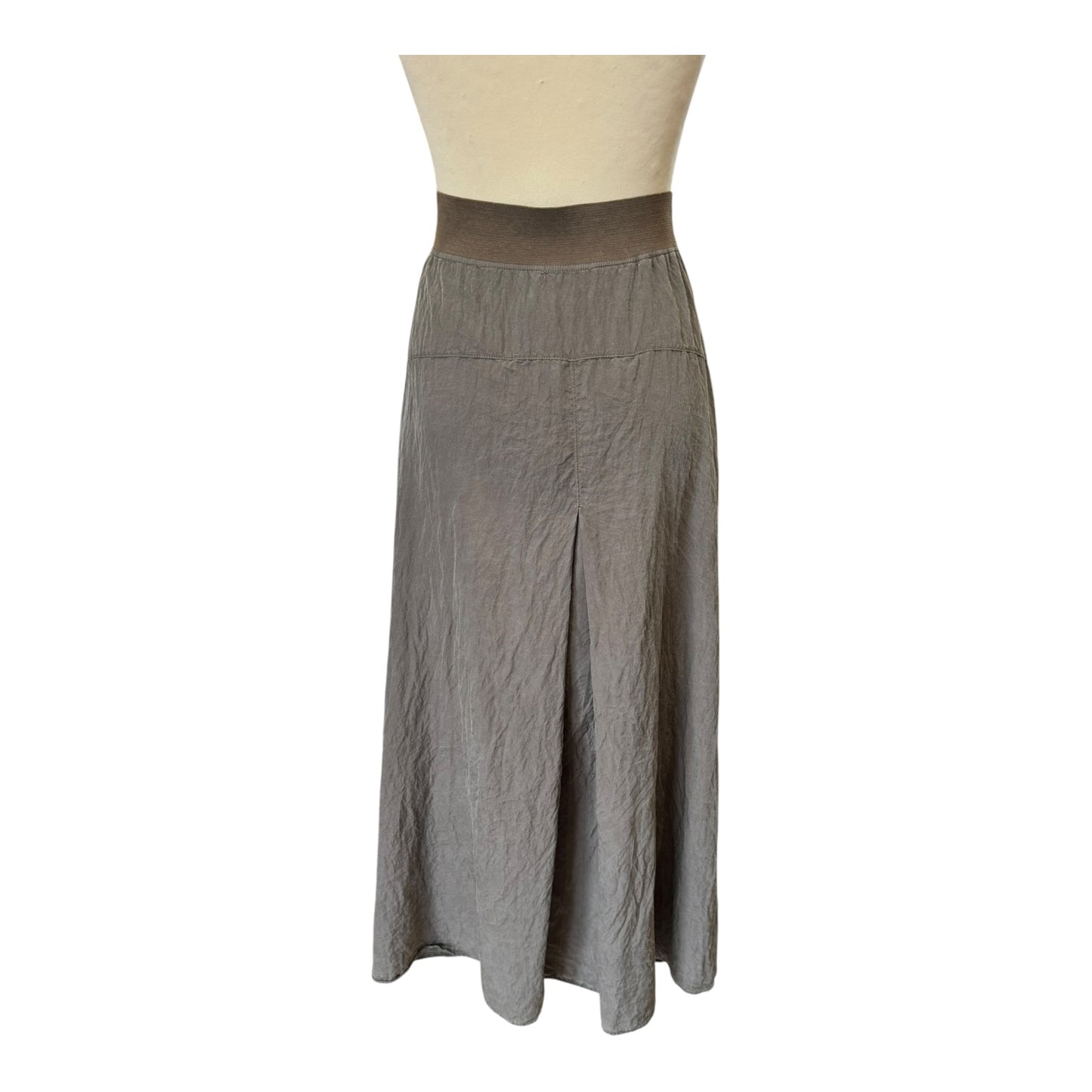 Transit Brown Silk Blend Skirt - 14