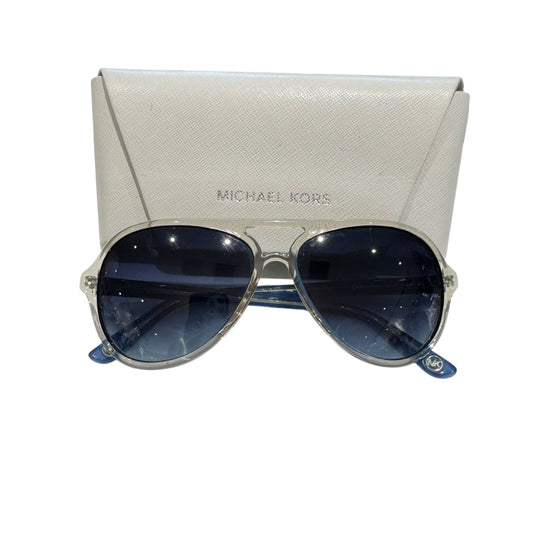 Michael Kors Blue Aviator Sunglasses