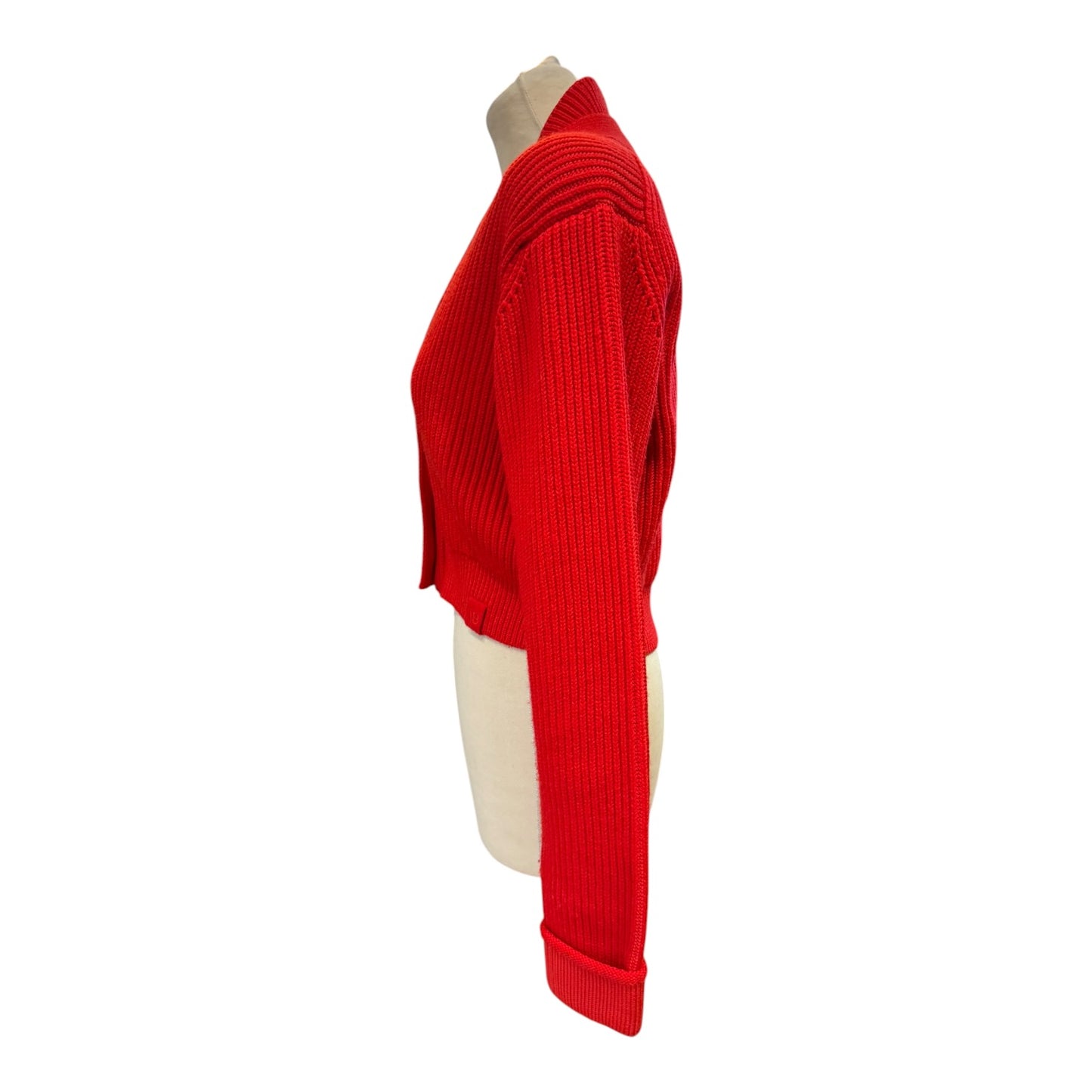 Victoria Beckham Red Cardigan - 10