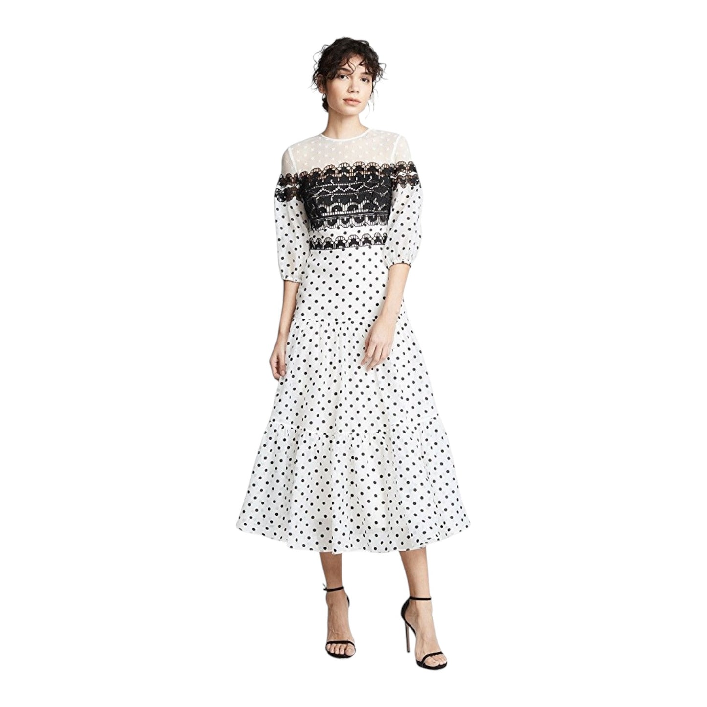 Temperley London Black and White Dress - 14