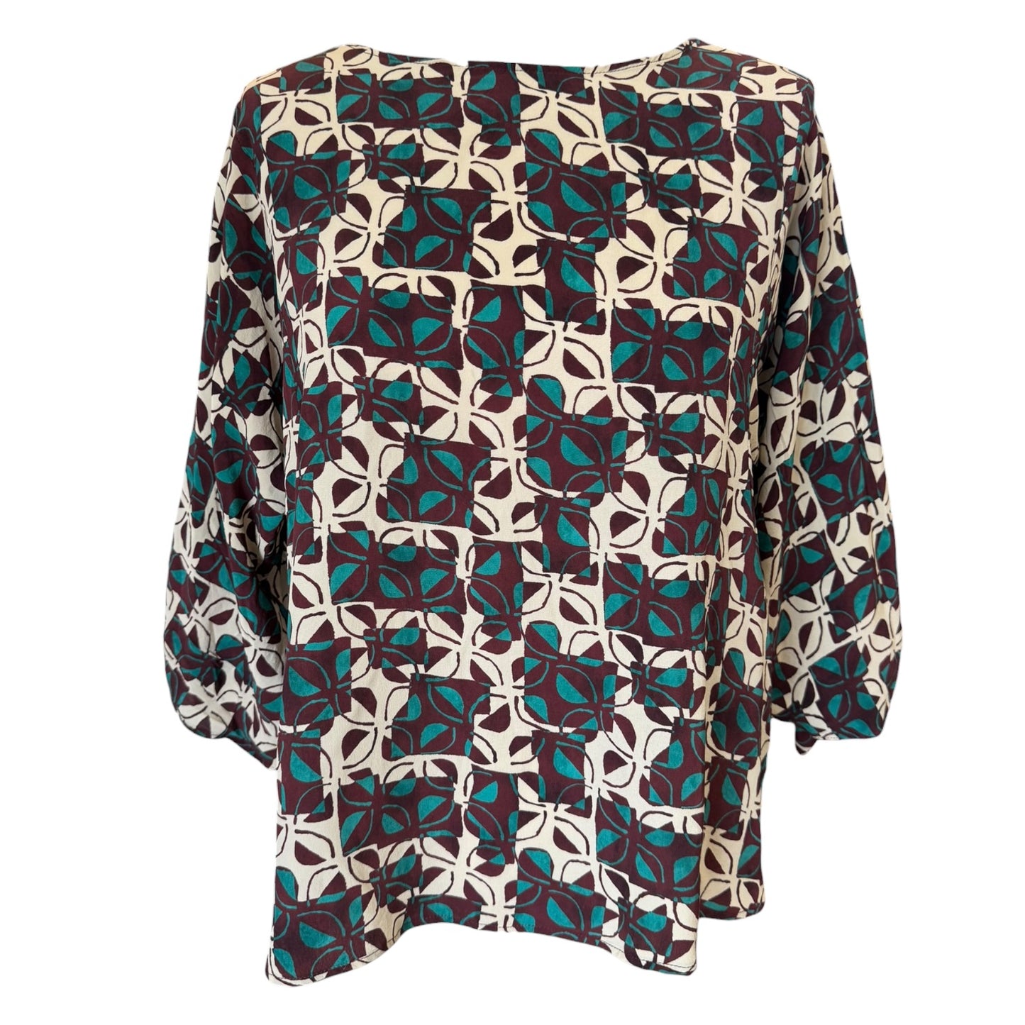 Weekend Max Mara Adone Silk Top - 10/12
