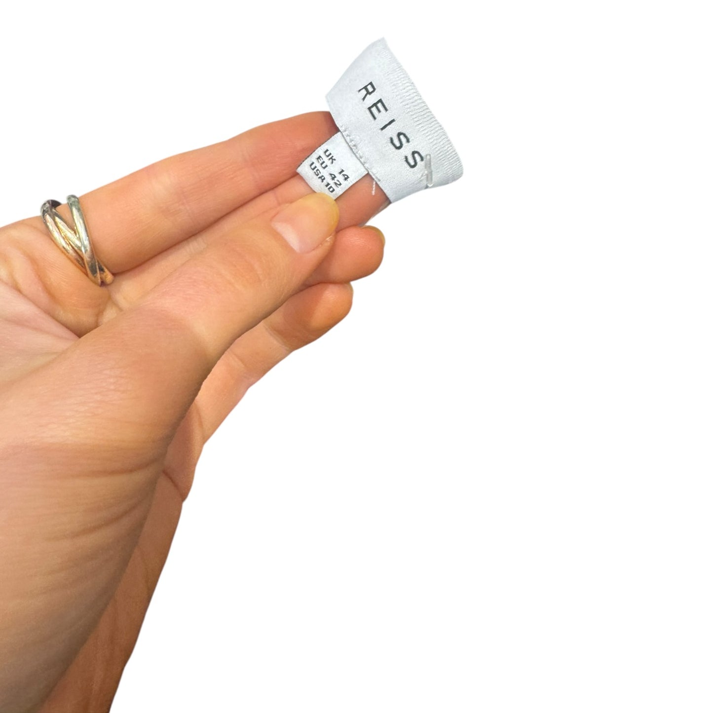 Reiss Rakel Black Mini Dress - 14