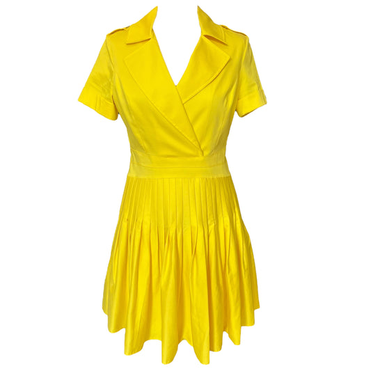 Karen Millen Yellow Dress - 8/10 - NEW