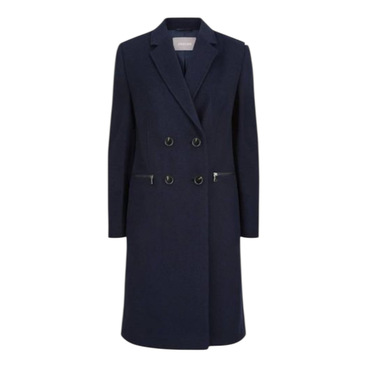 Jaeger Navy Wool Coat - 10/12