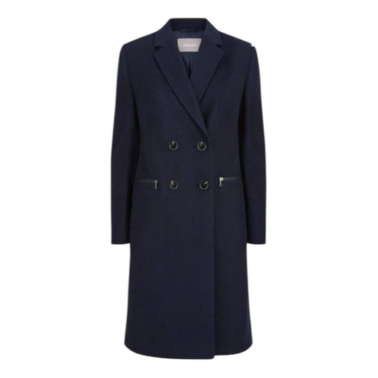 Jaeger Navy Wool Coat - 10/12