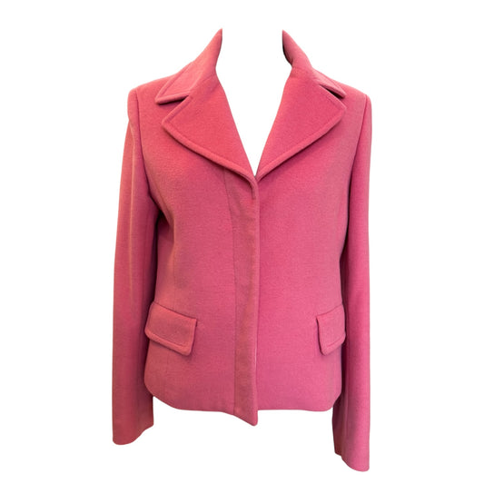 Louise Kennedy Pink Lambswool and Angora Jacket - 8/10