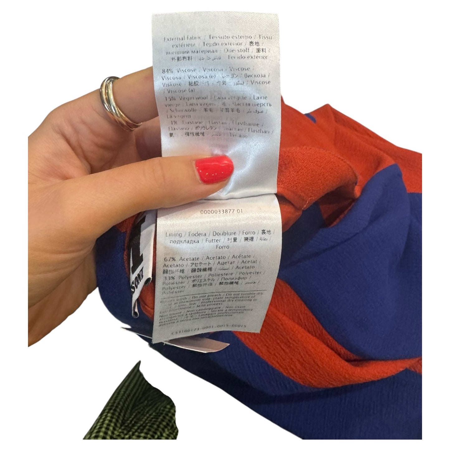 Missoni Terracotta and Blue Skirt - 12
