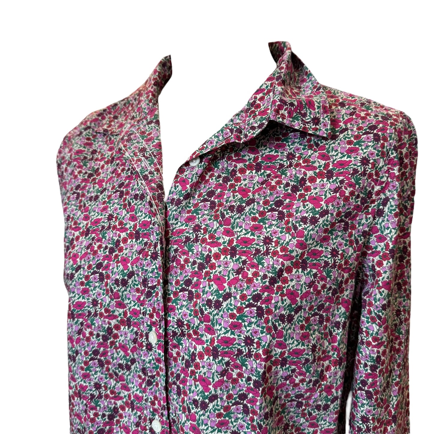 Liberty Pink Floral Shirt - 12