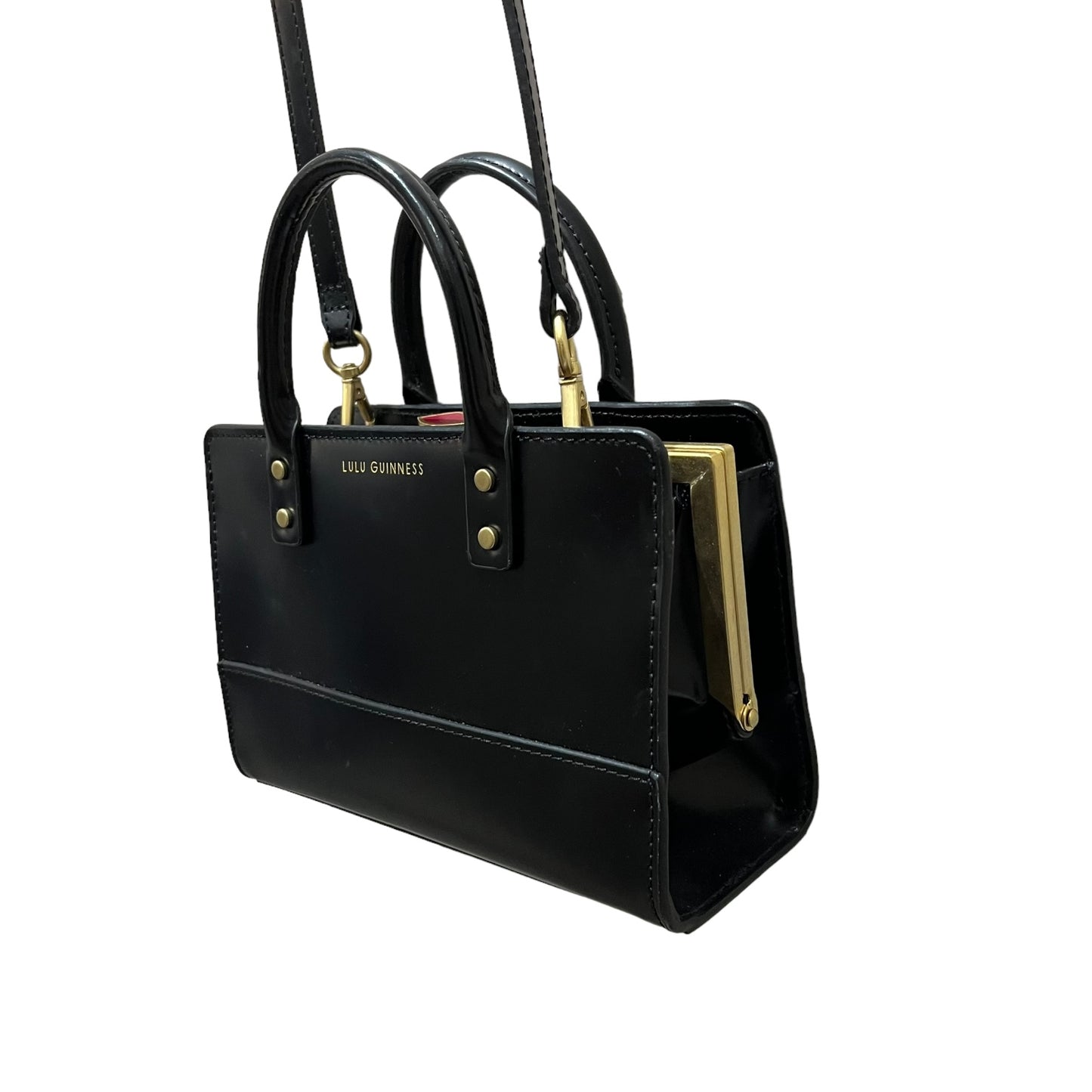 Lulu Guinness Black Crossbody Bag