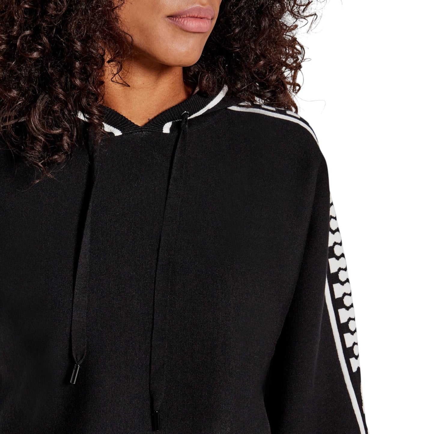 Marc Cain Black and White Hoodie - 16