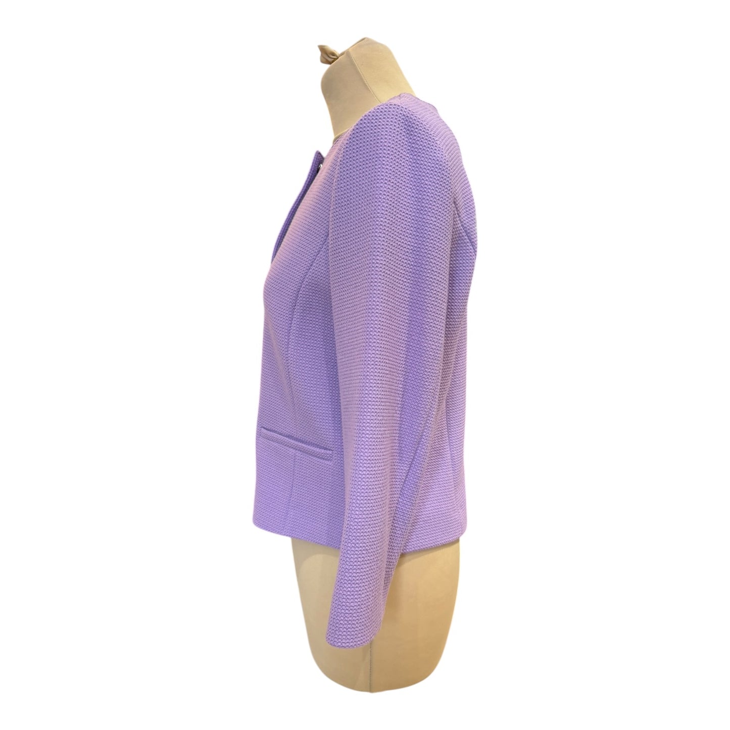 Emme Cuscus Lilac Crop Jacket - 8