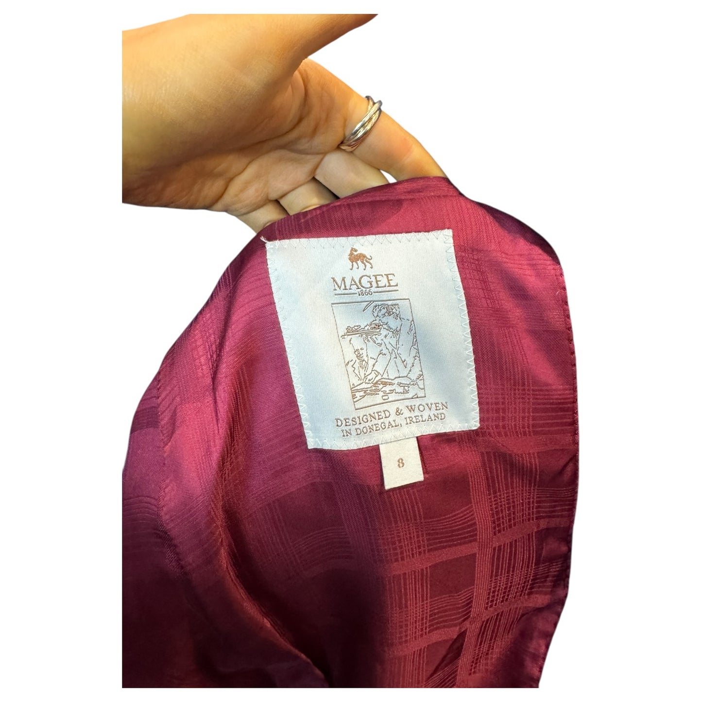 Magee 1866 Blue Tweed Coat - 8