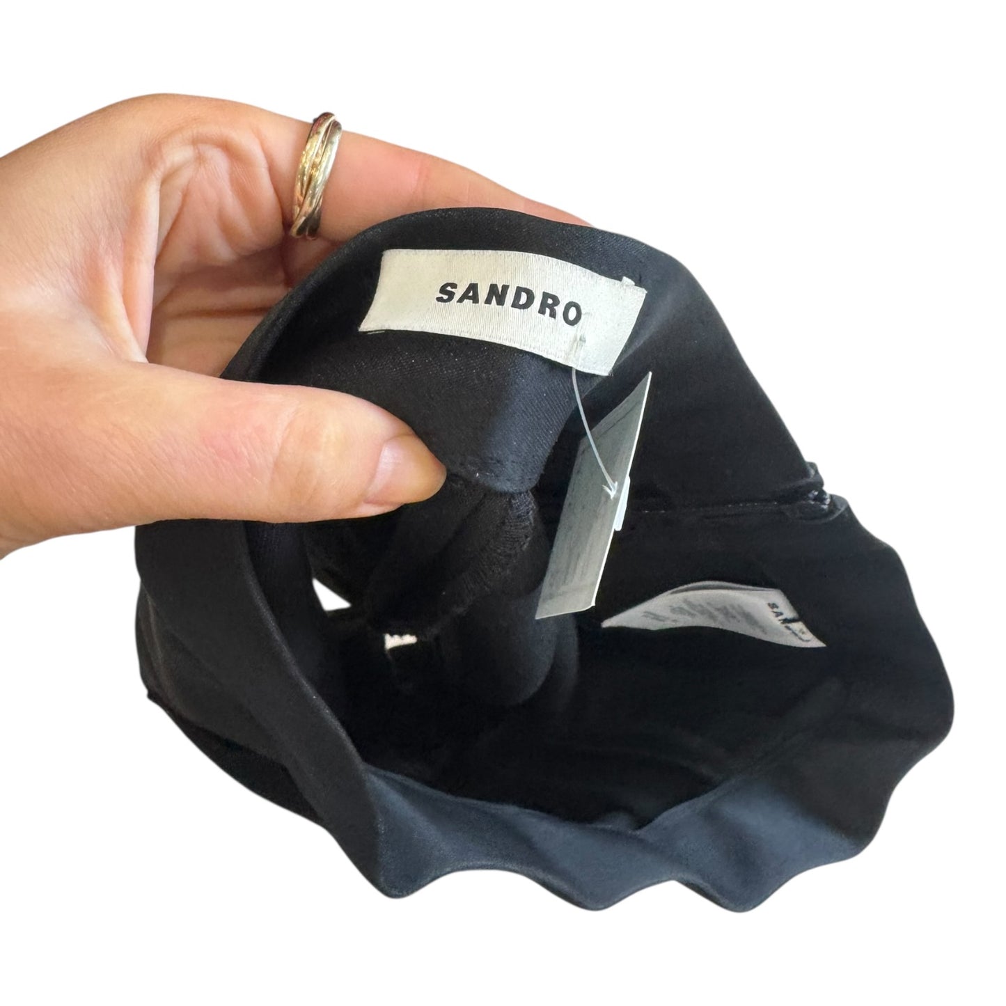 Sandro Hugo High Rise Woven Shorts - 10