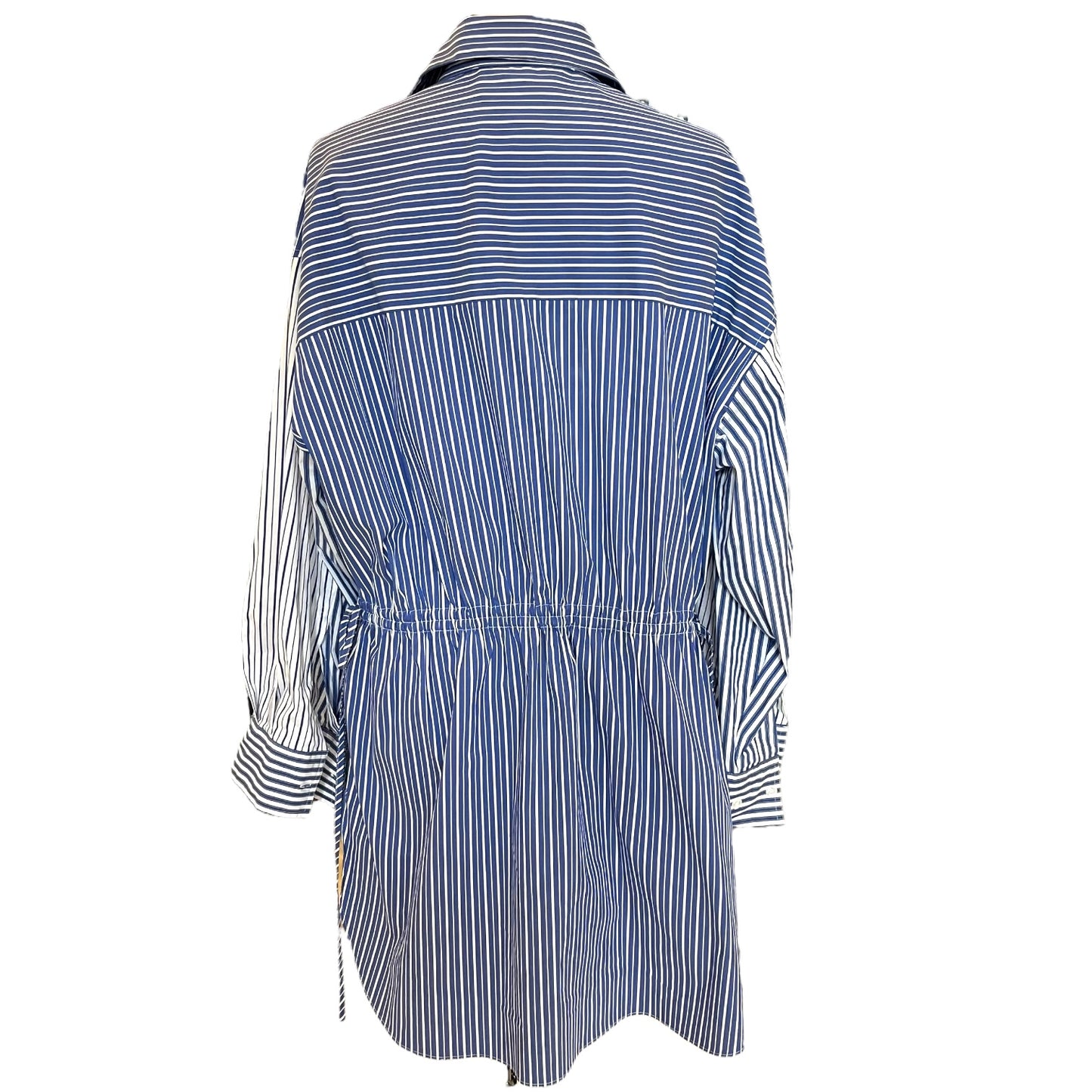 Second Female Blue and White Stripe Shirt - 14/16