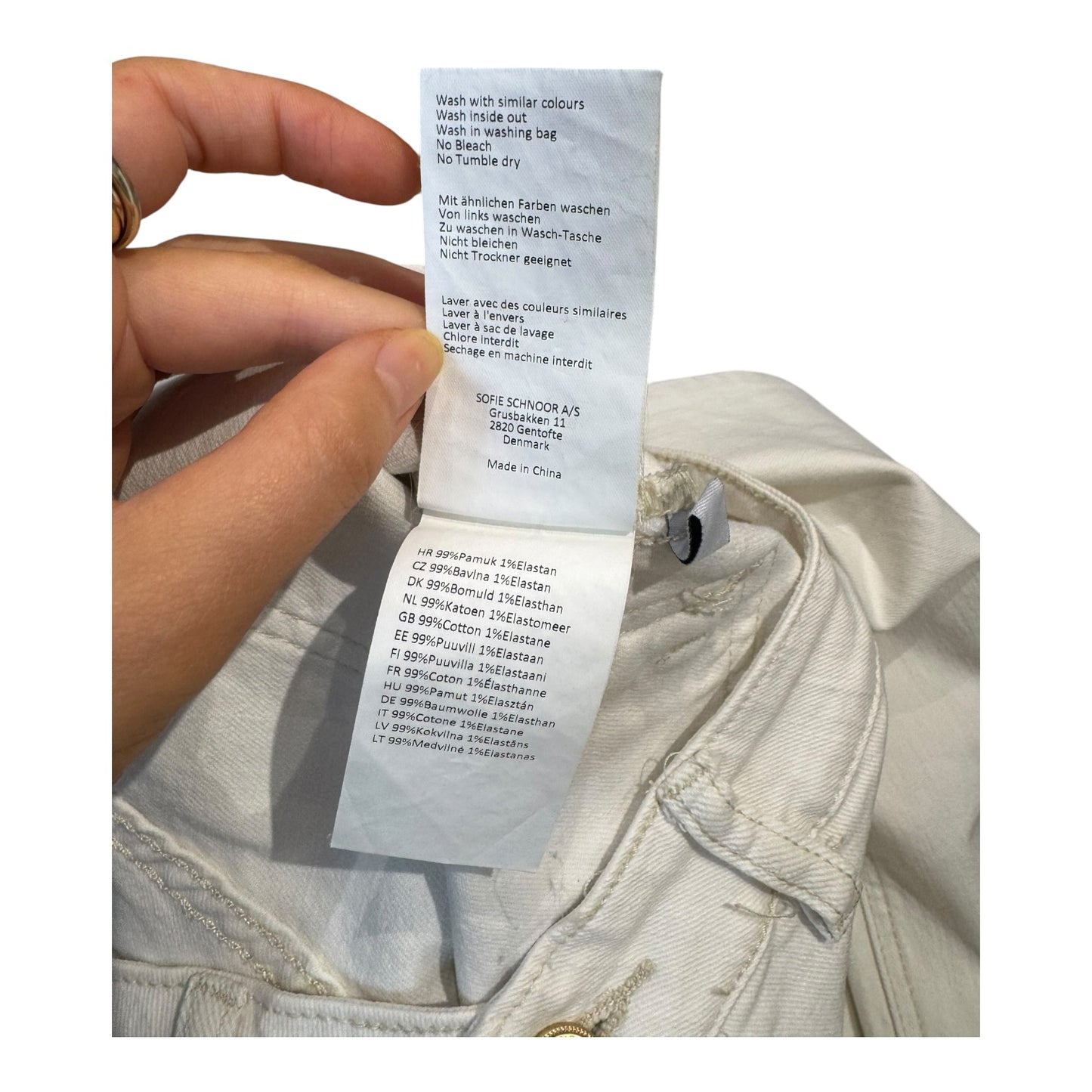 Sofie Schnoor Firenze Off White Jeans - 12 -NEW