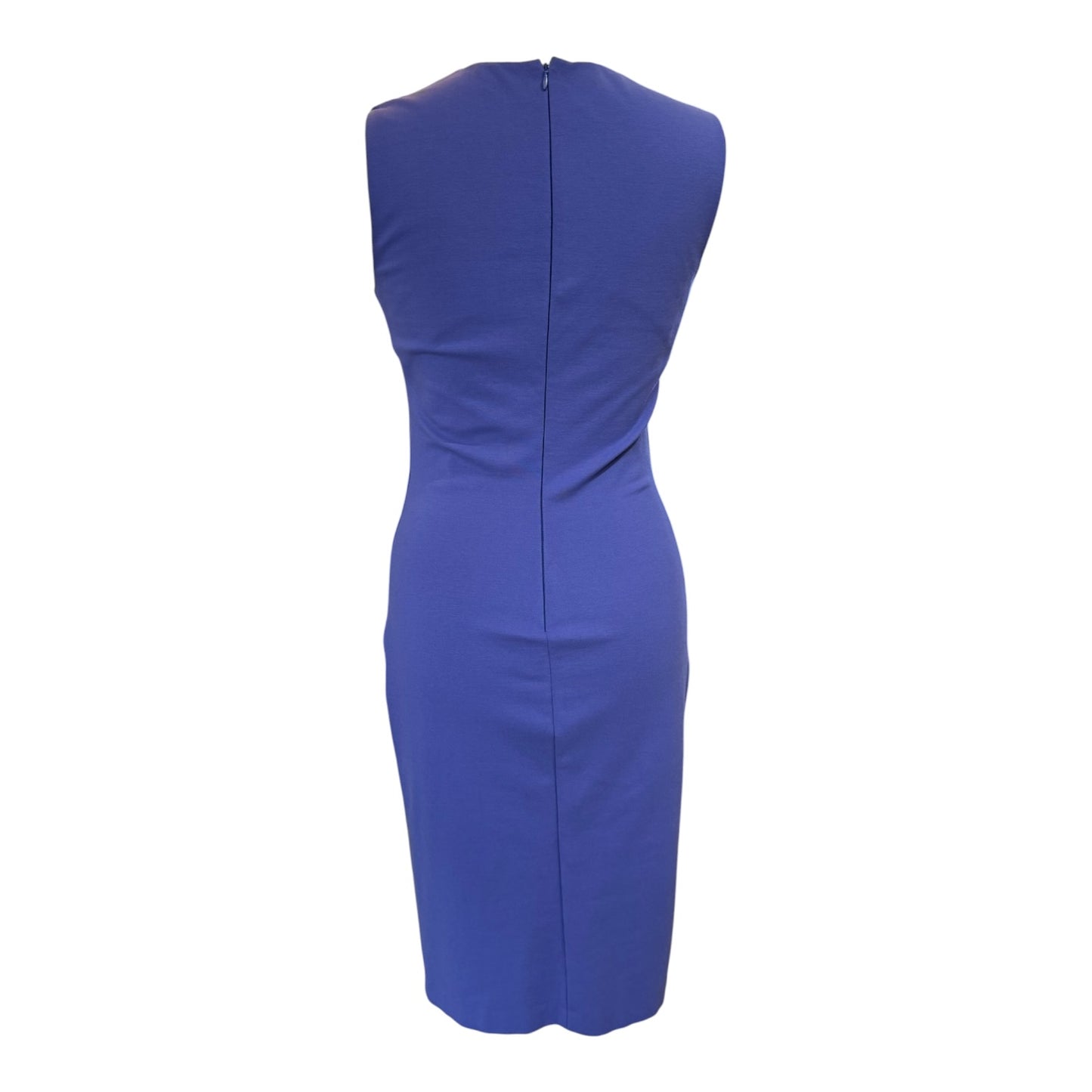 Alexander McQueen Blue Zip Detail Dress - 8/10