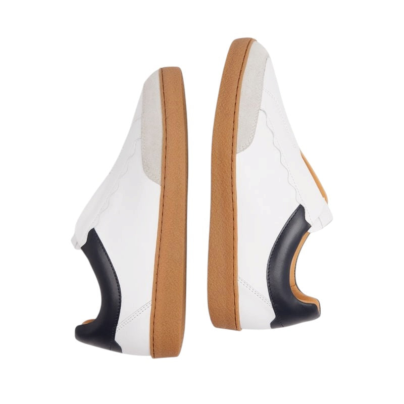 Russell & Bromley Roll Up Scallop Laceless Trainer - 39/6