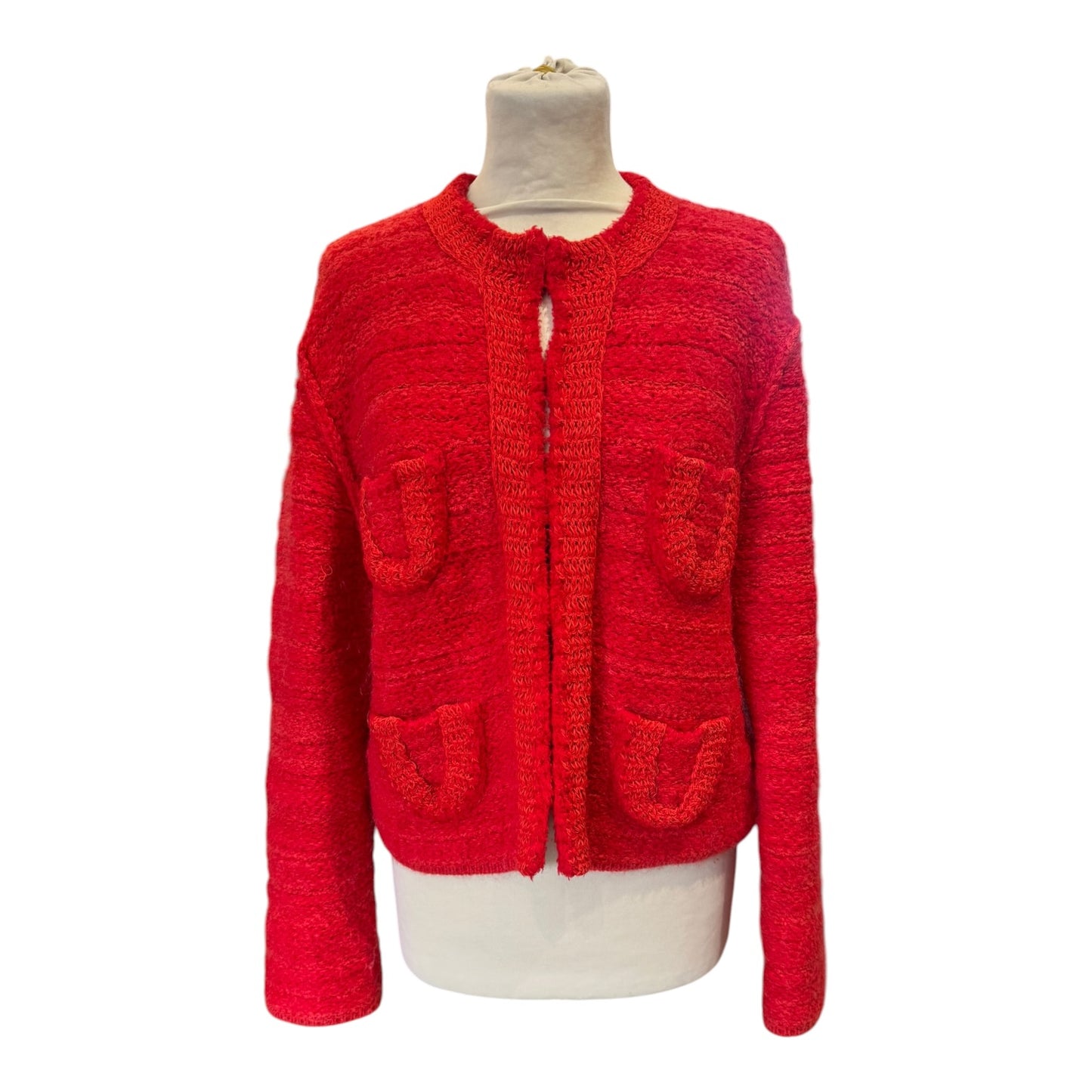 Dorothee Schumacher Red Cardigan - 10