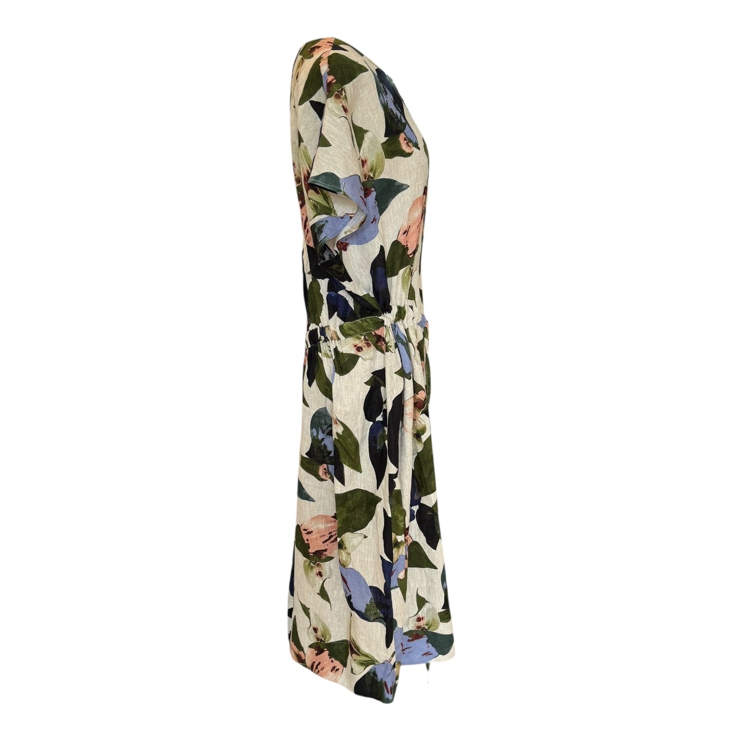 Jigsaw Future Botanic Linen Dress - 14