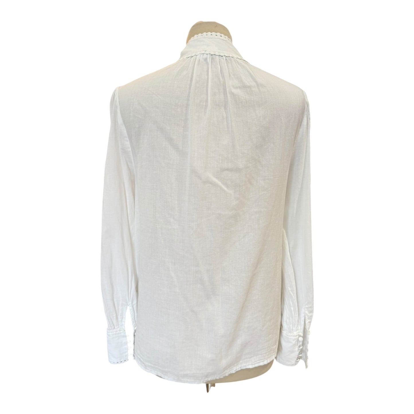 Mint Velvet Applique Cotton Shirt - 12