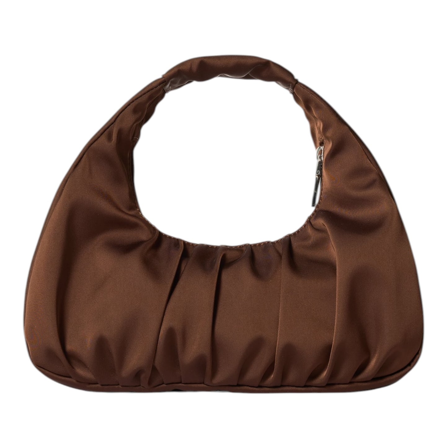 Jigsaw Pleated Satin Tay Bag