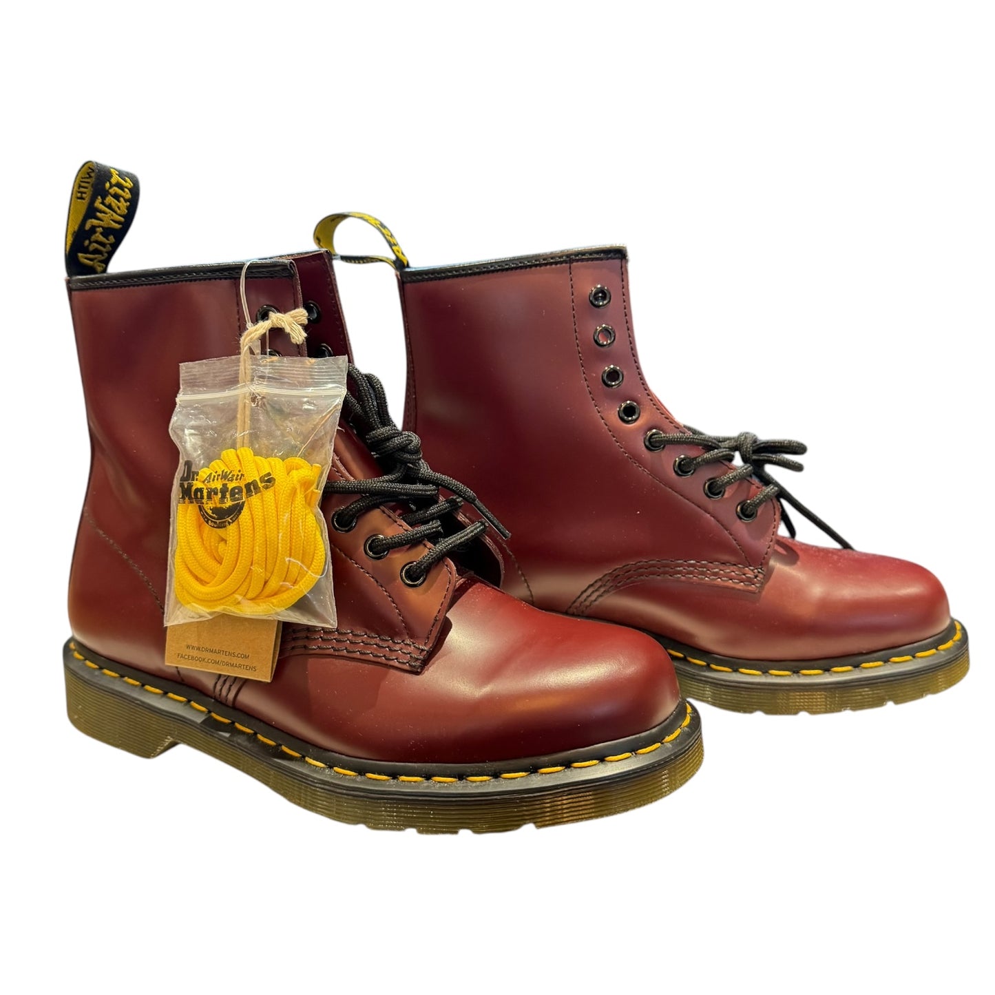 Dr Martens Burgundy 1460 Boots - 7 - NEW