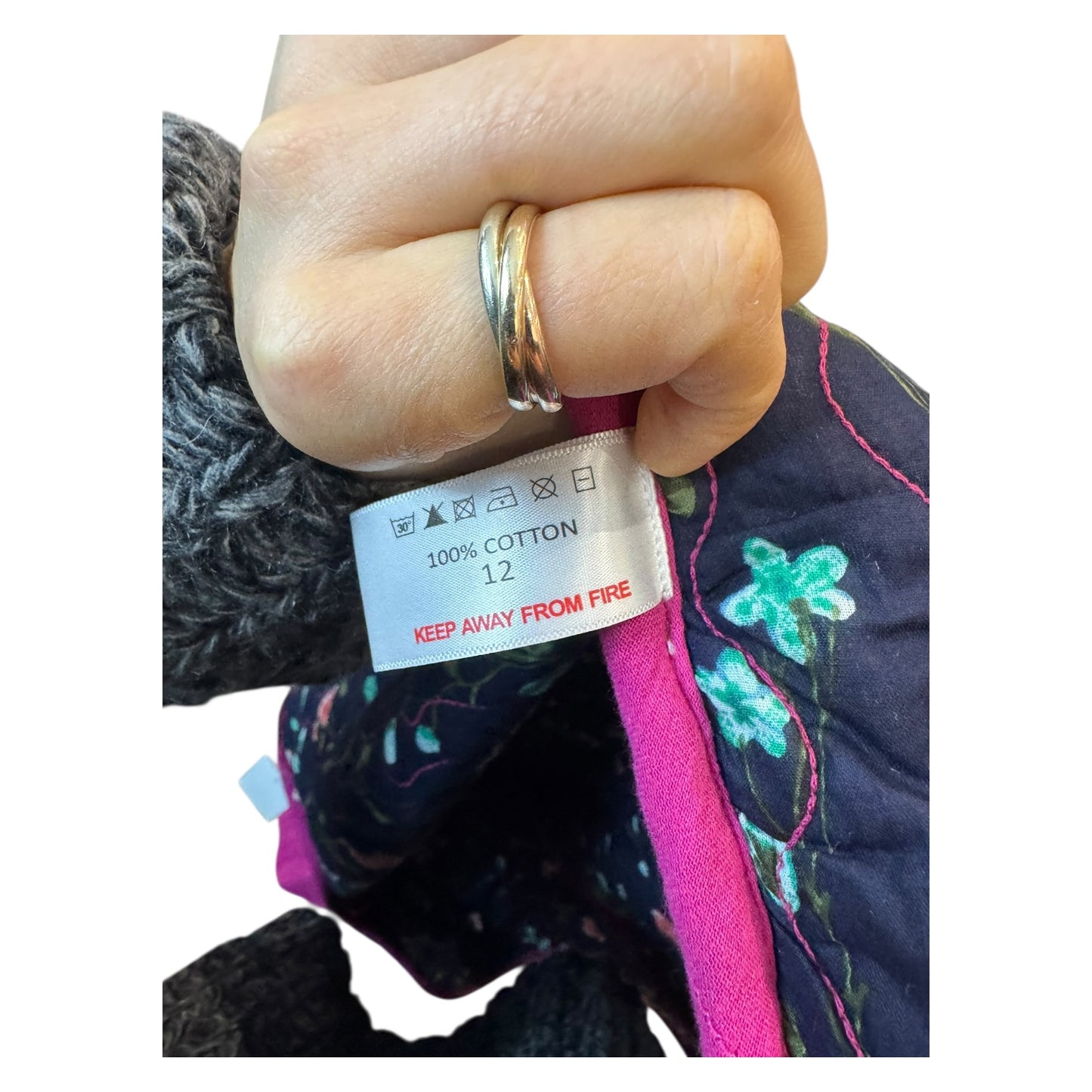 Mudflower Pink Cotton Quilted Jacket - 12