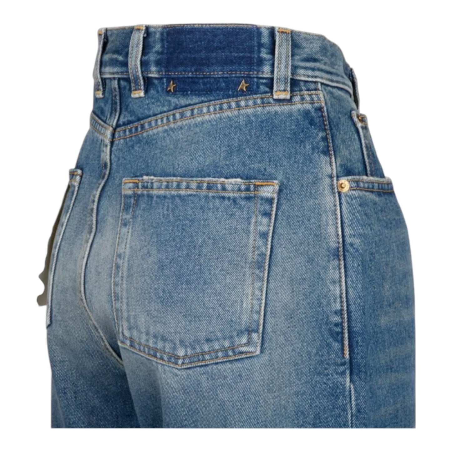 Golden Goose Star Motif Kim Wide Leg Jeans - 8