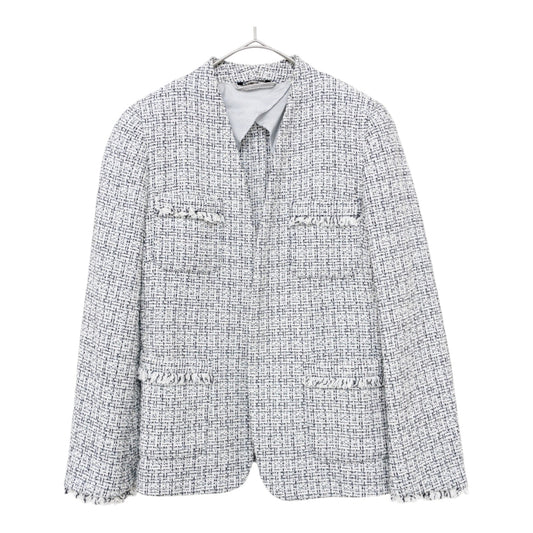 Weekend Max Mara White and Black Tweed Jacket - 8
