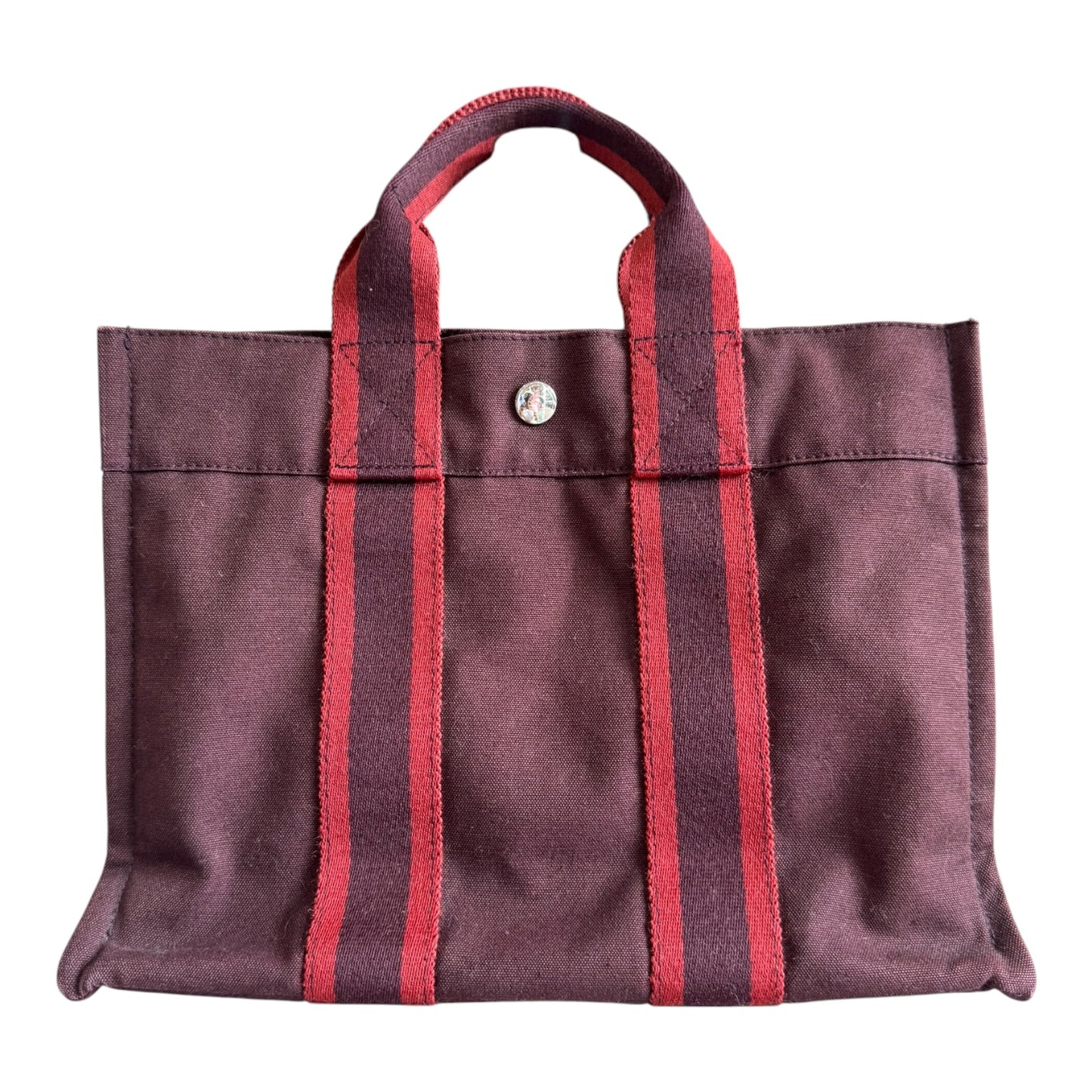 Hermès Fourre Tout PM Cotton Canvas Tote Bag